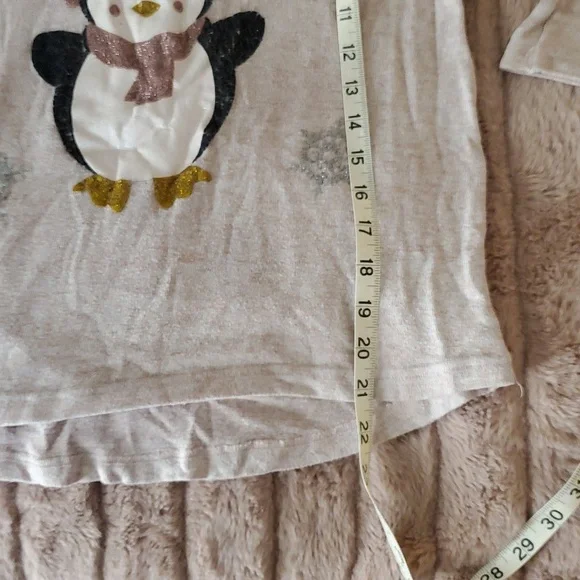 Kids Penguin Graphic Long Sleeve Shirt - Picture 5 of 7